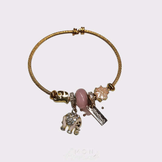 Pulsera dijes Elefante