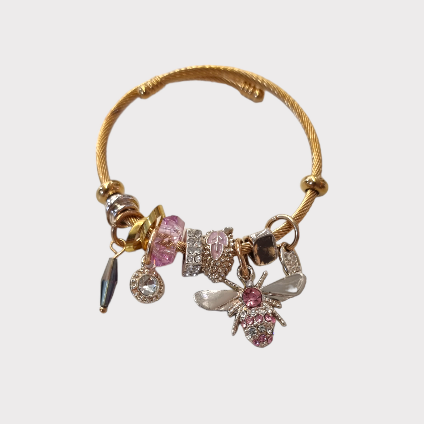 Pulsera dijes abeja