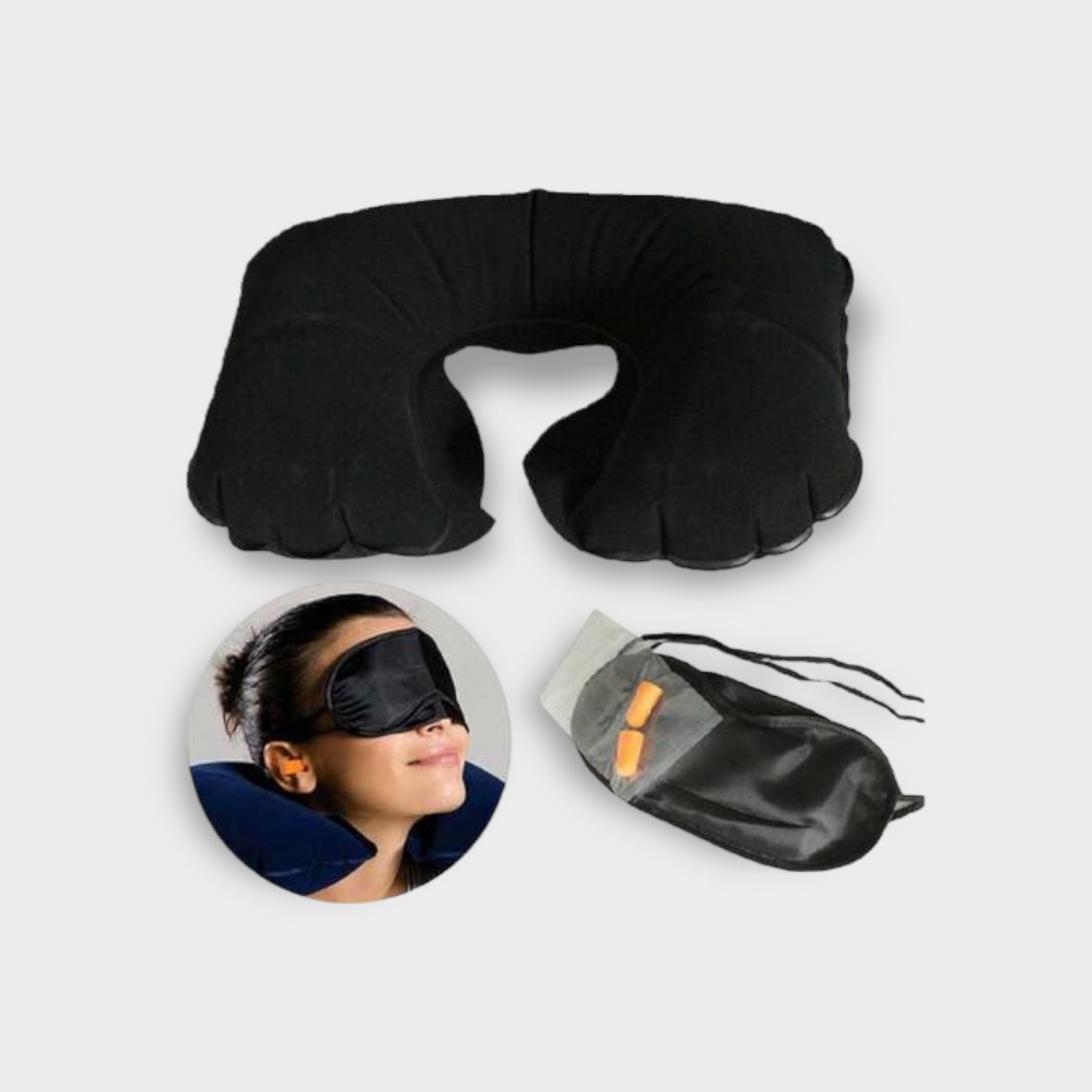 Kit de viaje para avión