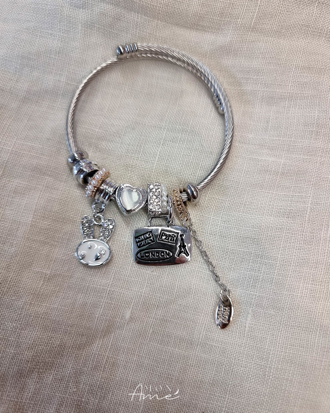 Pulsera Maleta Viaje Paris